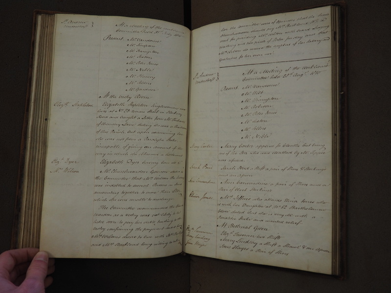 St Andrew Undershaft - Workhouse Minute Book 1801-1814 p90 image 1 St Andrew Undershaft - Workhouse Minute Book 1801-1814 p90 image 1