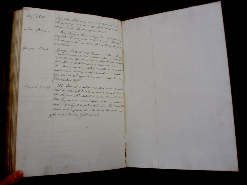 St Andrew Undershaft - Workhouse Minute Book 1822-1828 p253 image 1