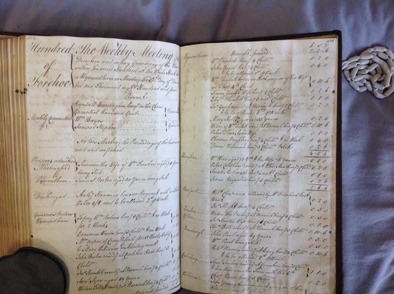 Forehoe Hundred - House of Industry Minute Book 1802-1805 p504-505 image 1 Forehoe Hundred - House of Industry Minute Book 1802-1805 p504-505 image 1
