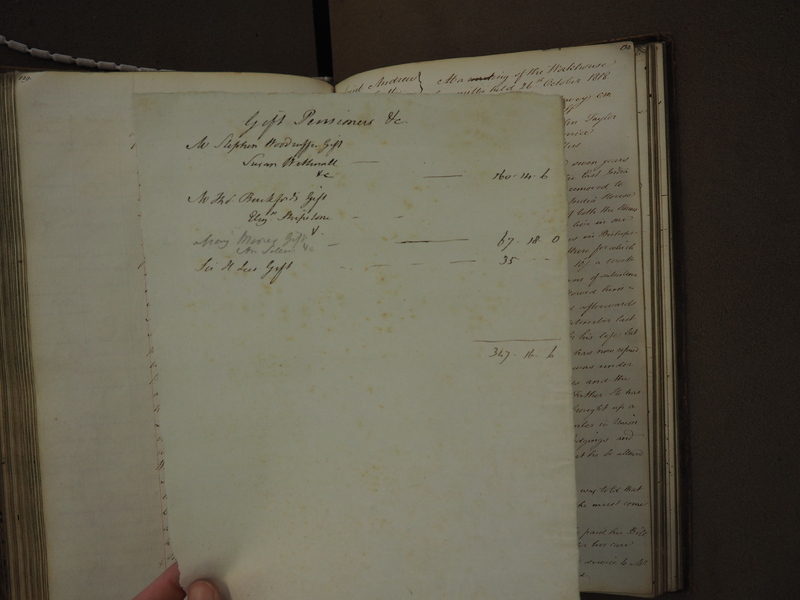 St Andrew Undershaft - Workhouse Minute Book 1814-1822 p129a image 1