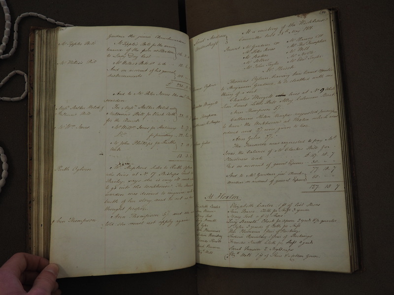 St Andrew Undershaft - Workhouse Minute Book 1814-1822 p113-114 image 1