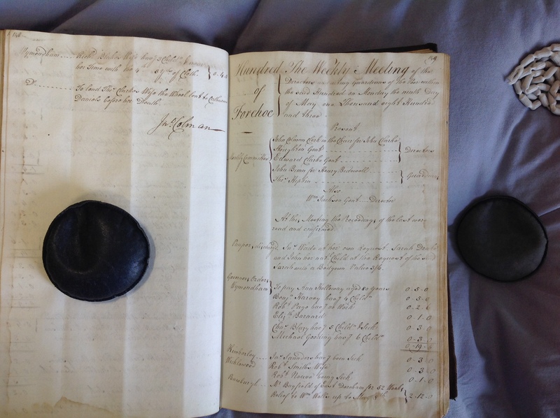 Forehoe Hundred - House of Industry Minute Book 1802-1805 p148-149 image 1 Forehoe Hundred - House of Industry Minute Book 1802-1805 p148-149 image 1