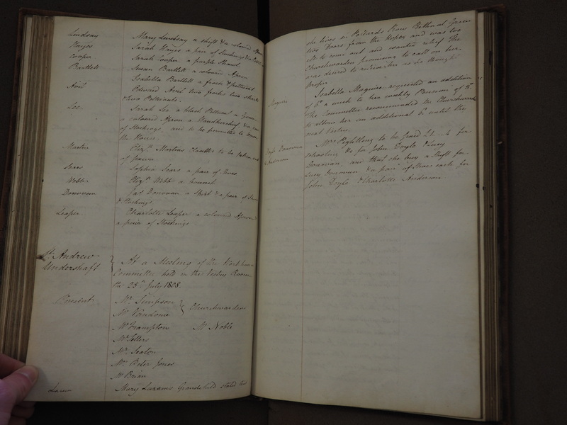 St Andrew Undershaft - Workhouse Minute Book 1801-1814 p69 image 1 St Andrew Undershaft - Workhouse Minute Book 1801-1814 p69 image 1