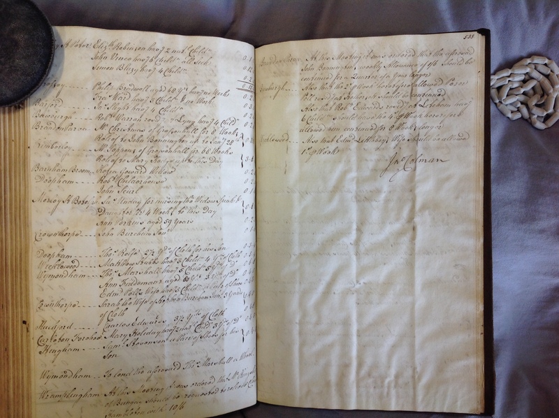 Forehoe Hundred - House of Industry Minute Book 1802-1805 p532-533 image 1 Forehoe Hundred - House of Industry Minute Book 1802-1805 p532-533 image 1