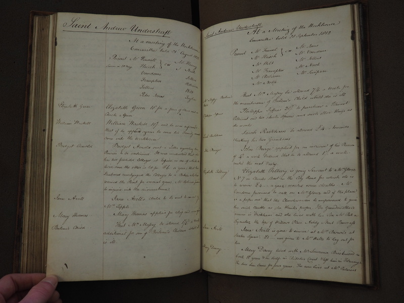 St Andrew Undershaft - Workhouse Minute Book 1801-1814 p111 image 1 St Andrew Undershaft - Workhouse Minute Book 1801-1814 p111 image 1