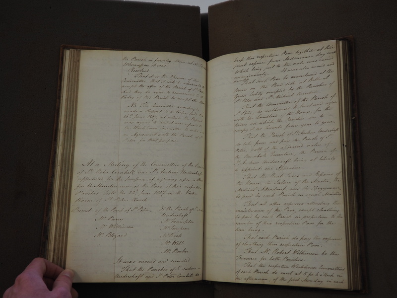 St Andrew Undershaft - Workhouse Minute Book 1801-1814 p57 image 1 St Andrew Undershaft - Workhouse Minute Book 1801-1814 p57 image 1