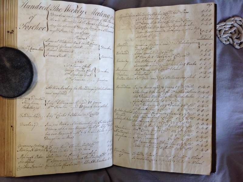Forehoe Hundred - House of Industry Minute Book 1802-1805 p546-547 image 1 Forehoe Hundred - House of Industry Minute Book 1802-1805 p546-547 image 1