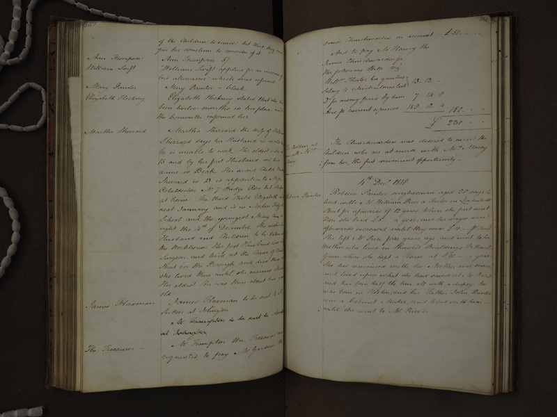 St Andrew Undershaft - Workhouse Minute Book 1814-1822 p133-134 image 1