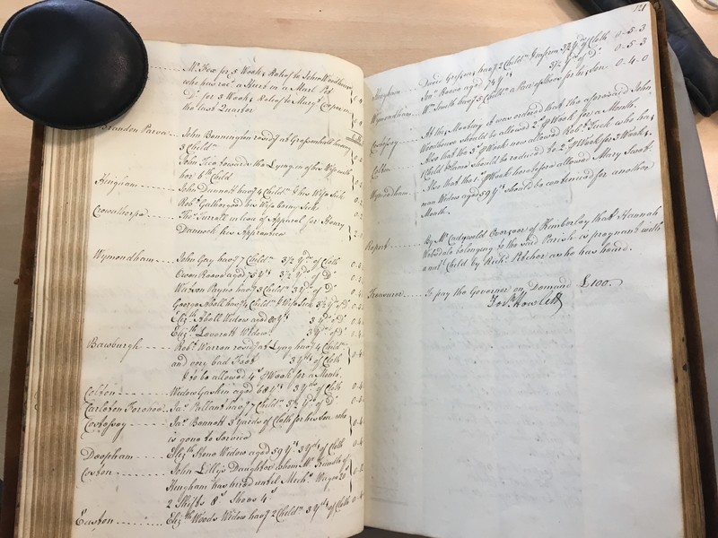Forehoe Hundred - House of Industry Minute Book 1807-1809 p120-121 image 1 Forehoe Hundred - House of Industry Minute Book 1807-1809 p120-121 image 1