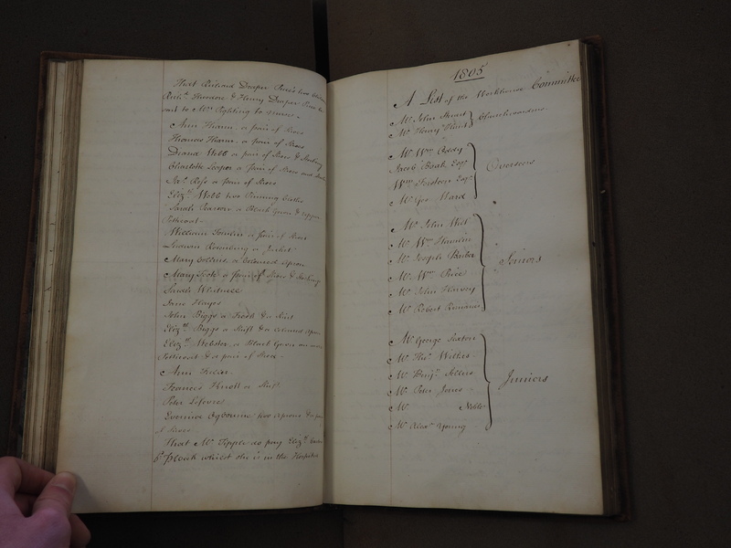 St Andrew Undershaft - Workhouse Minute Book 1801-1814 p39 image 1 St Andrew Undershaft - Workhouse Minute Book 1801-1814 p39 image 1