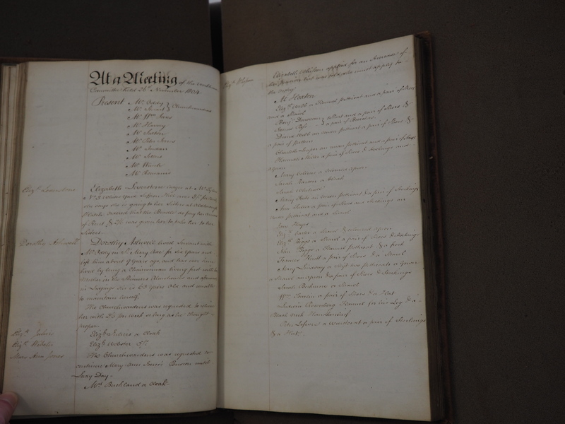 St Andrew Undershaft - Workhouse Minute Book 1801-1814 p32 image 1 St Andrew Undershaft - Workhouse Minute Book 1801-1814 p32 image 1