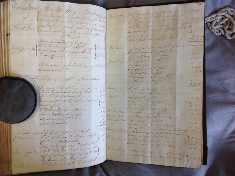 Forehoe Hundred - House of Industry Minute Book 1802-1805 p462-463 image 1 Forehoe Hundred - House of Industry Minute Book 1802-1805 p462-463 image 1