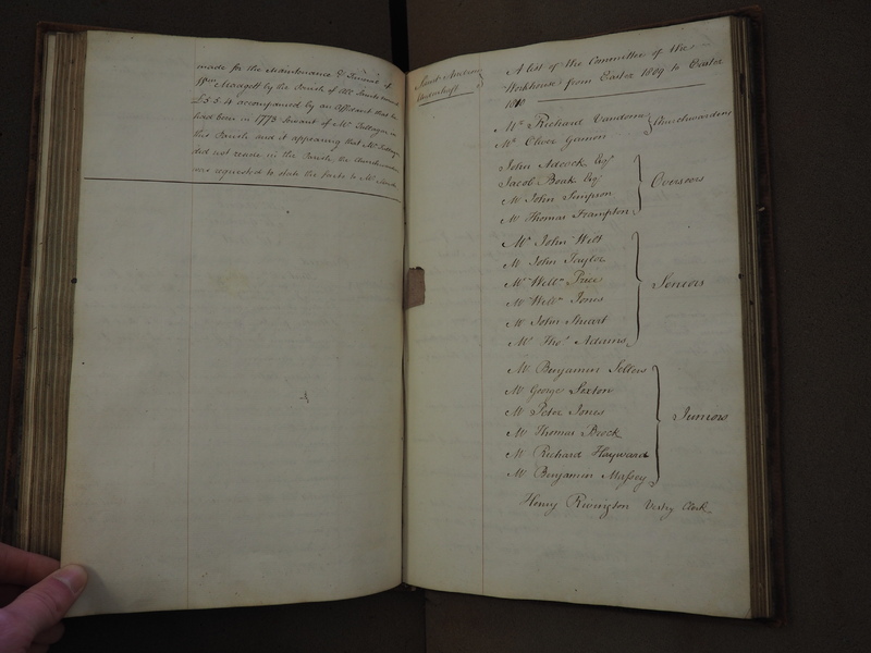 St Andrew Undershaft - Workhouse Minute Book 1801-1814 p78 image 1 St Andrew Undershaft - Workhouse Minute Book 1801-1814 p78 image 1