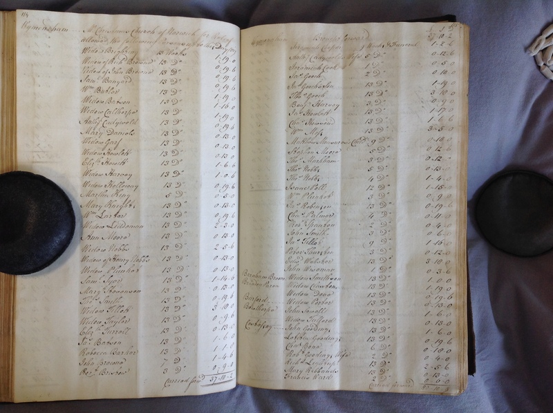 Forehoe Hundred - House of Industry Minute Book 1802-1805 p114-115 image 1 Forehoe Hundred - House of Industry Minute Book 1802-1805 p114-115 image 1
