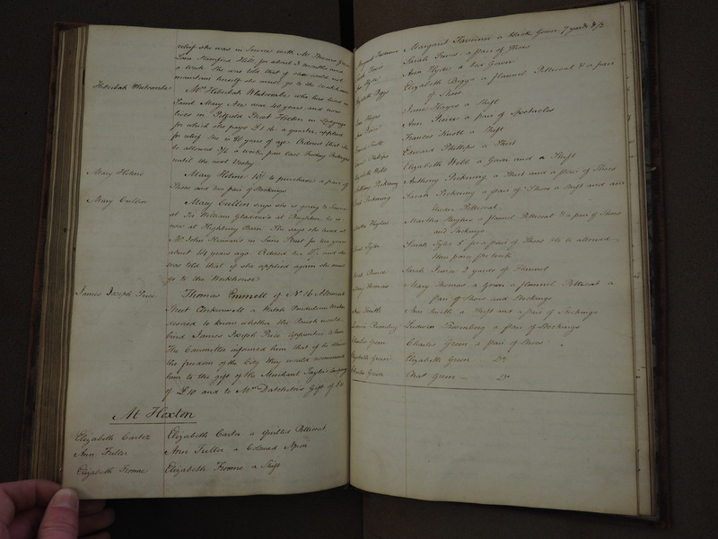 St Andrew Undershaft - Workhouse Minute Book 1801-1814 p122 image 1 St Andrew Undershaft - Workhouse Minute Book 1801-1814 p122 image 1