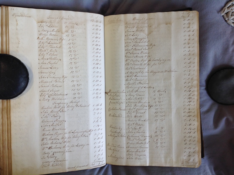 Forehoe Hundred - House of Industry Minute Book 1802-1805 p64-65 image 1
