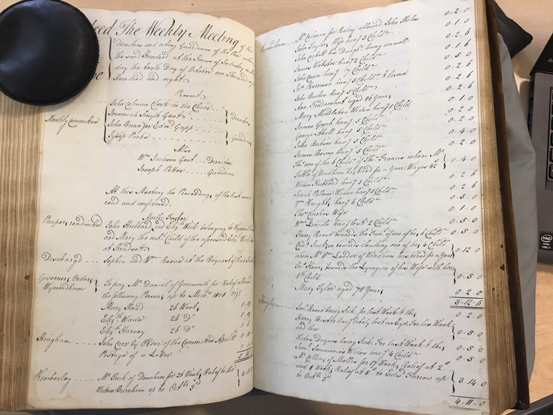 Forehoe Hundred - House of Industry Minute Book 1807-1809 p278-279 image 1 Forehoe Hundred - House of Industry Minute Book 1807-1809 p278-279 image 1