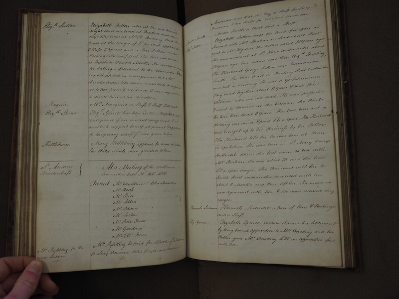 St Andrew Undershaft - Workhouse Minute Book 1801-1814 p72 image 1 St Andrew Undershaft - Workhouse Minute Book 1801-1814 p72 image 1