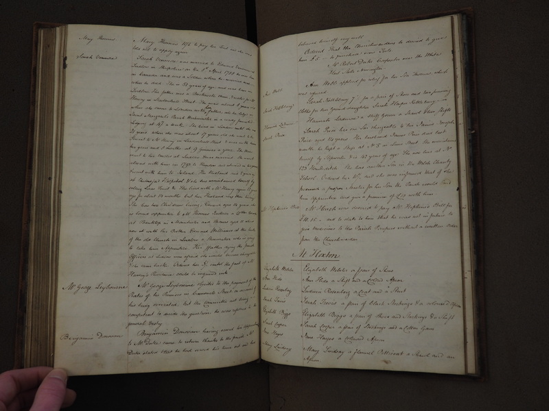 St Andrew Undershaft - Workhouse Minute Book 1801-1814 p117 image 1 St Andrew Undershaft - Workhouse Minute Book 1801-1814 p117 image 1