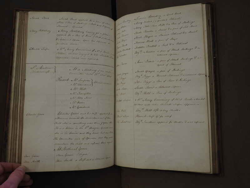 St Andrew Undershaft - Workhouse Minute Book 1801-1814 p74 image 1 St Andrew Undershaft - Workhouse Minute Book 1801-1814 p74 image 1