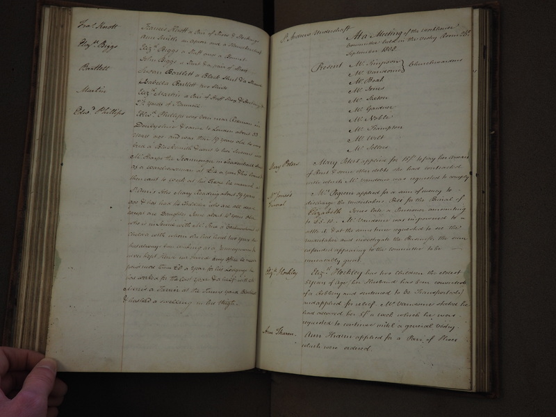St Andrew Undershaft - Workhouse Minute Book 1801-1814 p71 image 1 St Andrew Undershaft - Workhouse Minute Book 1801-1814 p71 image 1