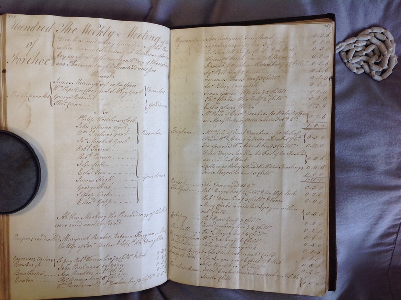 Forehoe Hundred - House of Industry Minute Book 1802-1805 p458-459 image 1 Forehoe Hundred - House of Industry Minute Book 1802-1805 p458-459 image 1