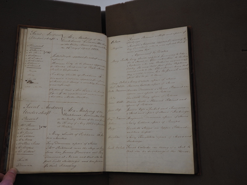 St Andrew Undershaft - Workhouse Minute Book 1801-1814 p11 image 1 St Andrew Undershaft - Workhouse Minute Book 1801-1814 p11 image 1