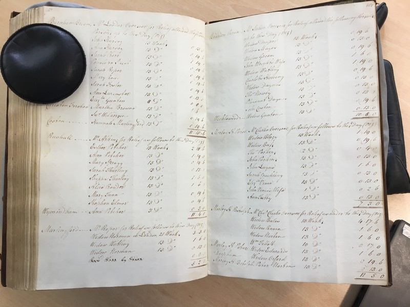 Forehoe Hundred - House of Industry Minute Book 1805-1807 p480-481 image 1
