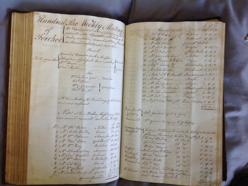Forehoe Hundred - House of Industry Minute Book 1802-1805 p264-265 image 1 Forehoe Hundred - House of Industry Minute Book 1802-1805 p264-265 image 1