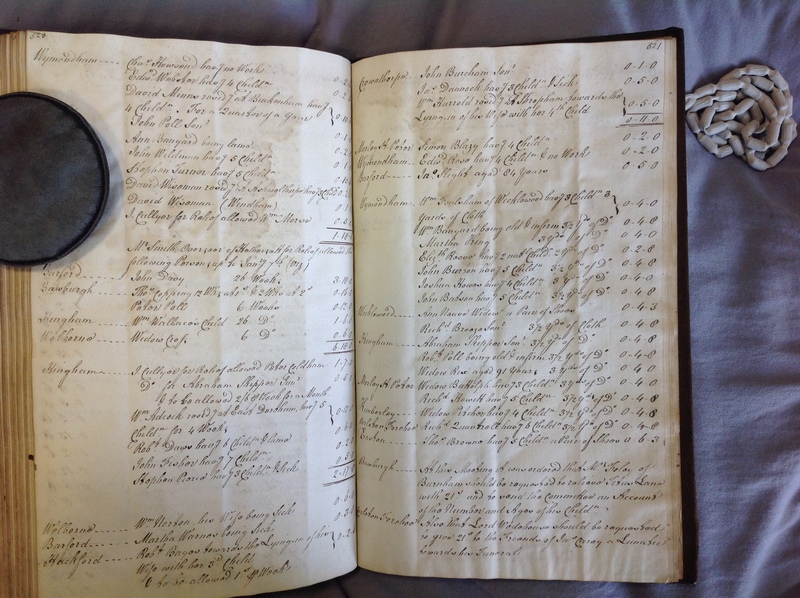 Forehoe Hundred - House of Industry Minute Book 1802-1805 p520-521 image 1 Forehoe Hundred - House of Industry Minute Book 1802-1805 p520-521 image 1