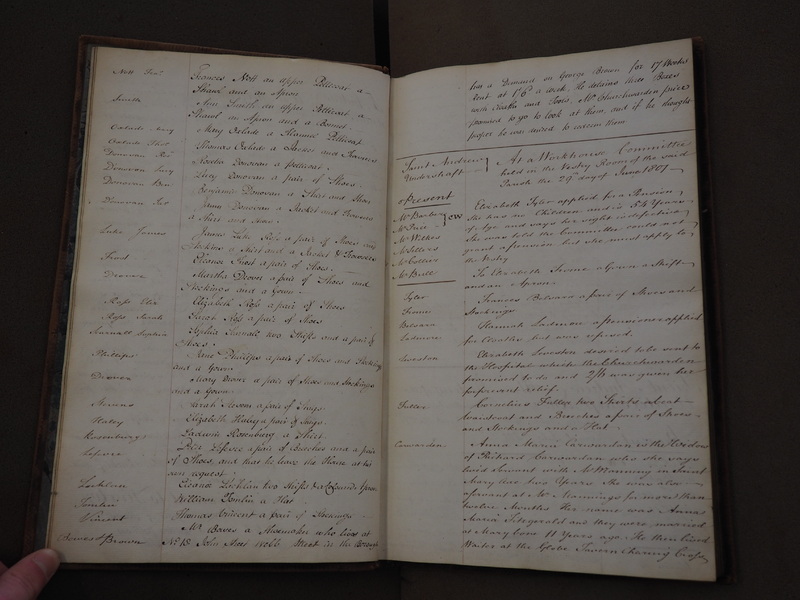 St Andrew Undershaft - Workhouse Minute Book 1801-1814 p2 image 1 St Andrew Undershaft - Workhouse Minute Book 1801-1814 p2 image 1