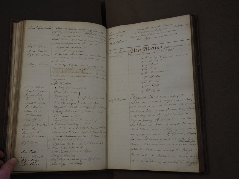 St Andrew Undershaft - Workhouse Minute Book 1801-1814 p34 image 1 St Andrew Undershaft - Workhouse Minute Book 1801-1814 p34 image 1