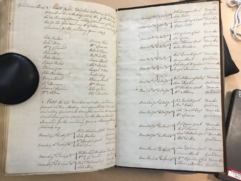 Forehoe Hundred - House of Industry Minute Book 1805-1807 p560-561 image 1