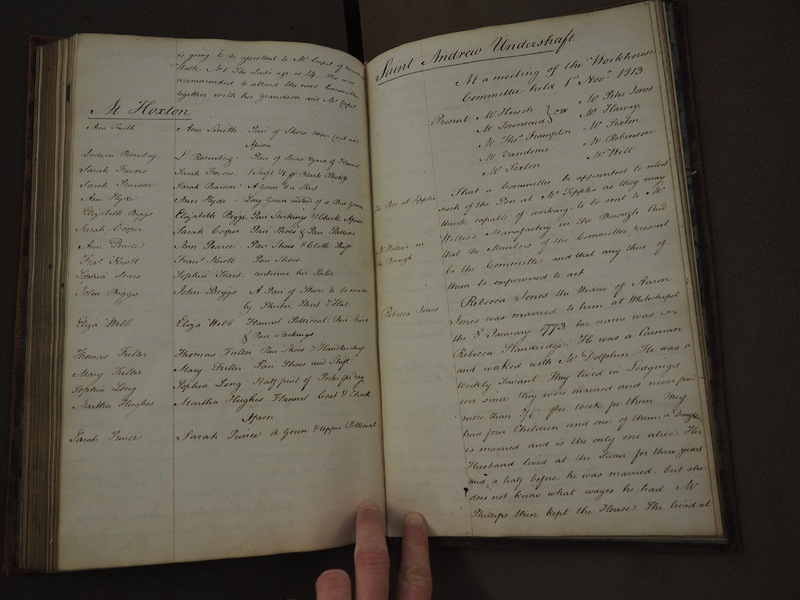 St Andrew Undershaft - Workhouse Minute Book 1801-1814 p124 image 1 St Andrew Undershaft - Workhouse Minute Book 1801-1814 p124 image 1