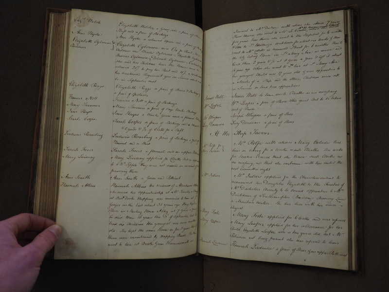 St Andrew Undershaft - Workhouse Minute Book 1801-1814 p104 image 1 St Andrew Undershaft - Workhouse Minute Book 1801-1814 p104 image 1