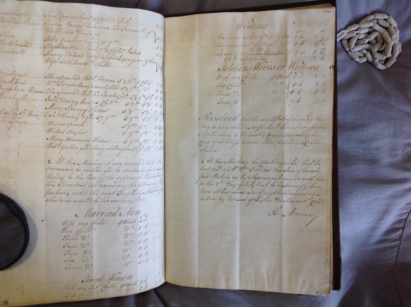 Forehoe Hundred - House of Industry Minute Book 1802-1805 p460-461 image 1 Forehoe Hundred - House of Industry Minute Book 1802-1805 p460-461 image 1