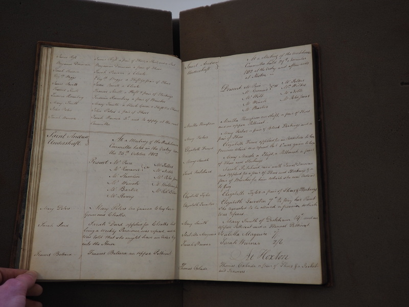 St Andrew Undershaft - Workhouse Minute Book 1801-1814 p14 image 1 St Andrew Undershaft - Workhouse Minute Book 1801-1814 p14 image 1