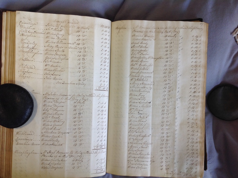 Forehoe Hundred - House of Industry Minute Book 1802-1805 p116-117 image 1 Forehoe Hundred - House of Industry Minute Book 1802-1805 p116-117 image 1