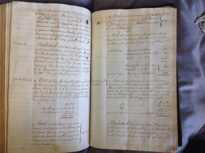 Forehoe Hundred - House of Industry Minute Book 1802-1805 p284-285 image 1 Forehoe Hundred - House of Industry Minute Book 1802-1805 p284-285 image 1