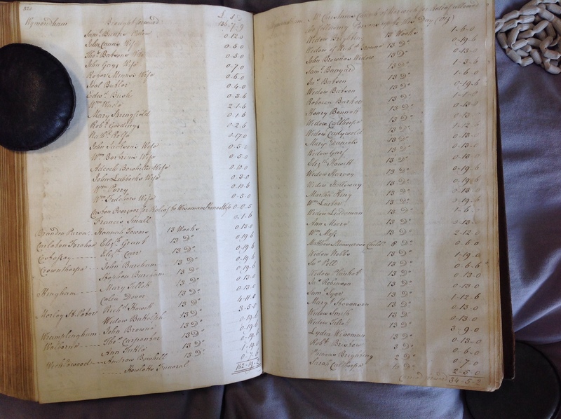Forehoe Hundred - House of Industry Minute Book 1802-1805 p320-321 image 1 Forehoe Hundred - House of Industry Minute Book 1802-1805 p320-321 image 1