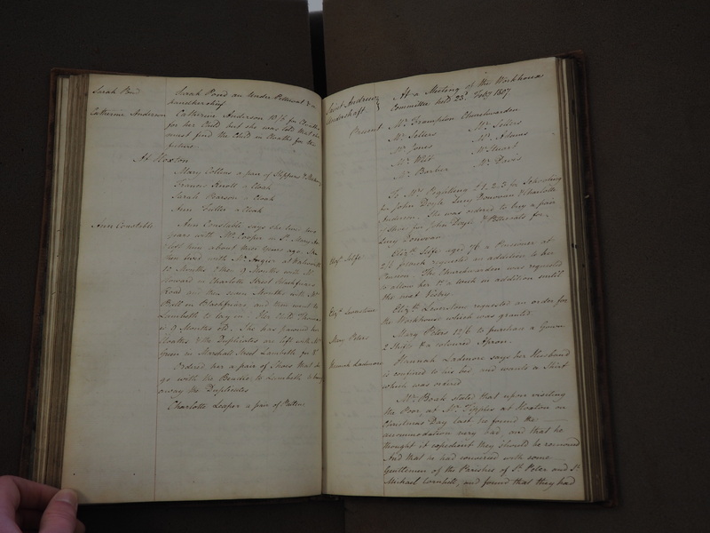 St Andrew Undershaft - Workhouse Minute Book 1801-1814 p52 image 1 St Andrew Undershaft - Workhouse Minute Book 1801-1814 p52 image 1