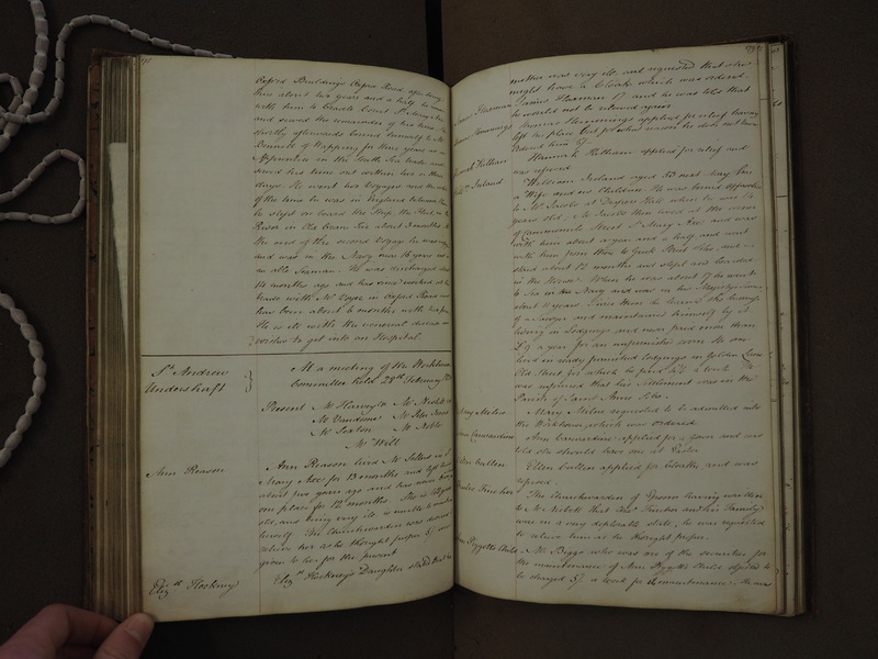 St Andrew Undershaft - Workhouse Minute Book 1814-1822 p178-179 image 1