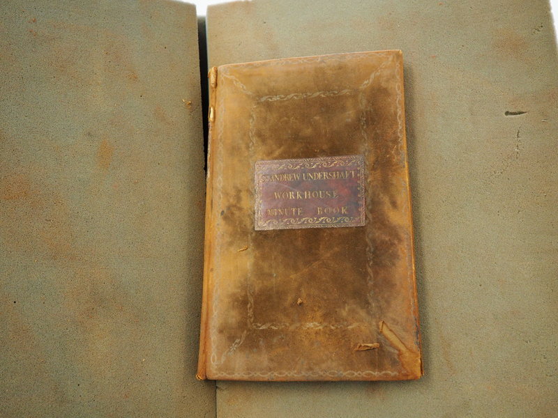 St Andrew Undershaft - Workhouse Minute Book 1801-1814 front cover image 1