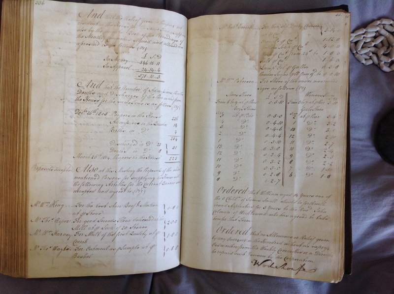 Forehoe Hundred - House of Industry Minute Book 1802-1805 p336-337 image 1 Forehoe Hundred - House of Industry Minute Book 1802-1805 p336-337 image 1