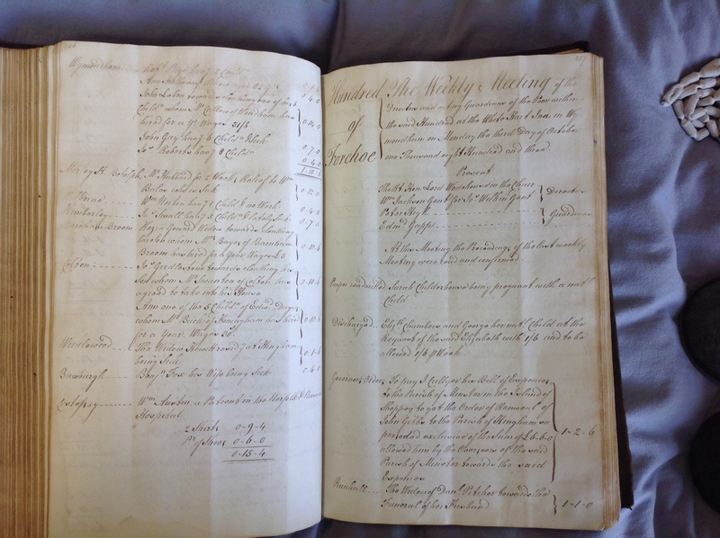 Forehoe Hundred - House of Industry Minute Book 1802-1805 p226-227 image 1 Forehoe Hundred - House of Industry Minute Book 1802-1805 p226-227 image 1