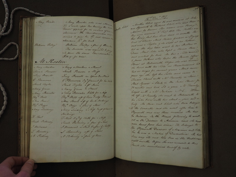 St Andrew Undershaft - Workhouse Minute Book 1814-1822 p97-98 image 1