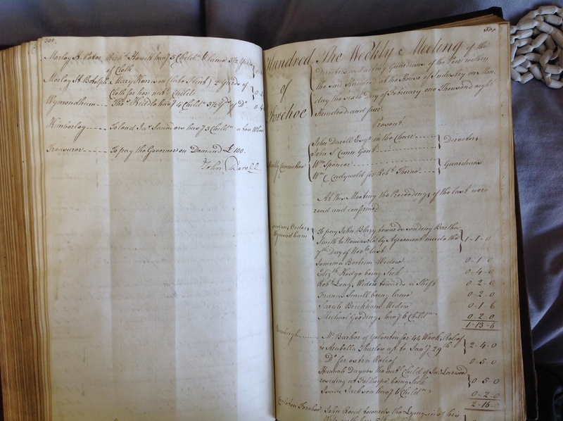 Forehoe Hundred - House of Industry Minute Book 1802-1805 p300-301 image 1 Forehoe Hundred - House of Industry Minute Book 1802-1805 p300-301 image 1