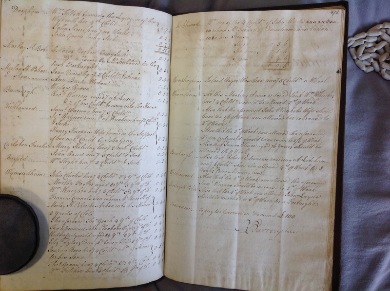 Forehoe Hundred - House of Industry Minute Book 1802-1805 p472-473 image 1 Forehoe Hundred - House of Industry Minute Book 1802-1805 p472-473 image 1