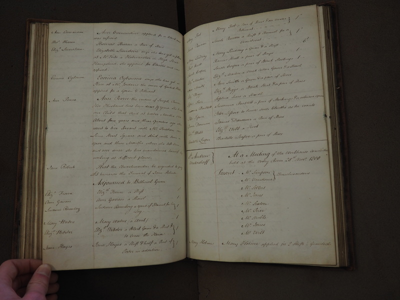 St Andrew Undershaft - Workhouse Minute Book 1801-1814 p73 image 1 St Andrew Undershaft - Workhouse Minute Book 1801-1814 p73 image 1