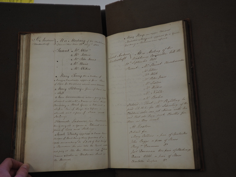 St Andrew Undershaft - Workhouse Minute Book 1801-1814 p40 image 1 St Andrew Undershaft - Workhouse Minute Book 1801-1814 p40 image 1